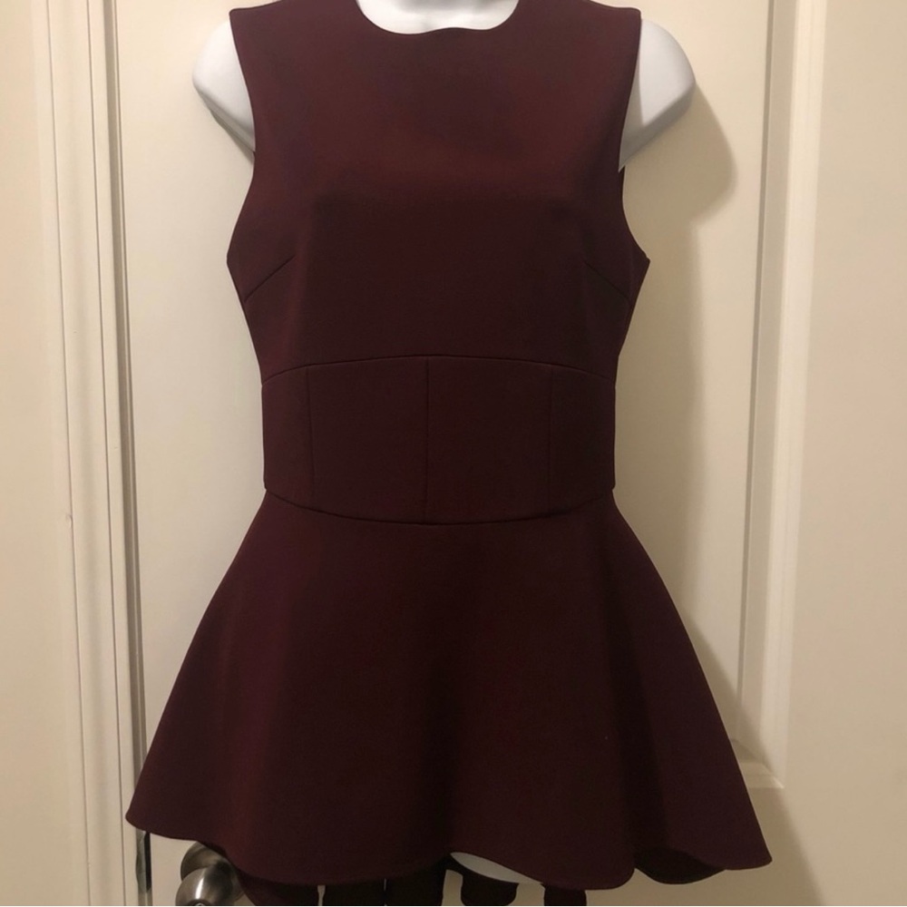 Like New Cushnie et Ochs Peplum Top Size 4 or 6